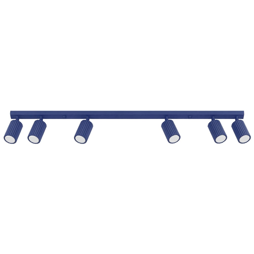 Plafonnier aluminium outremer h 16.5 cm