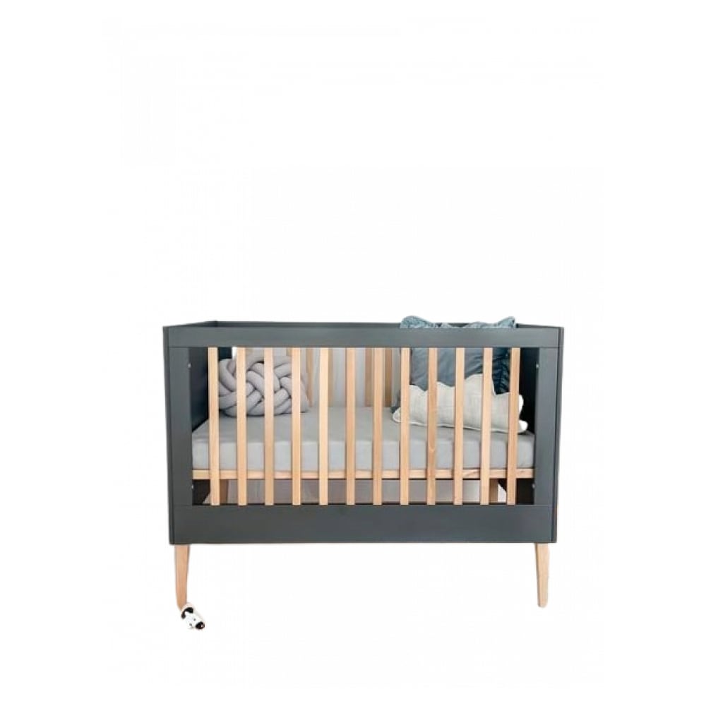 Lit bébé 120x60 ila – gris – fatboy Lit bébé 120x60 ila – gris – fatboy