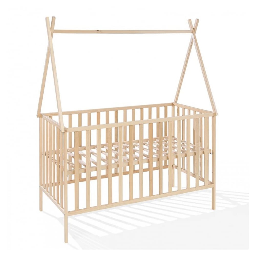 Lit bébé 120x60 tipi – naturel – fatboy