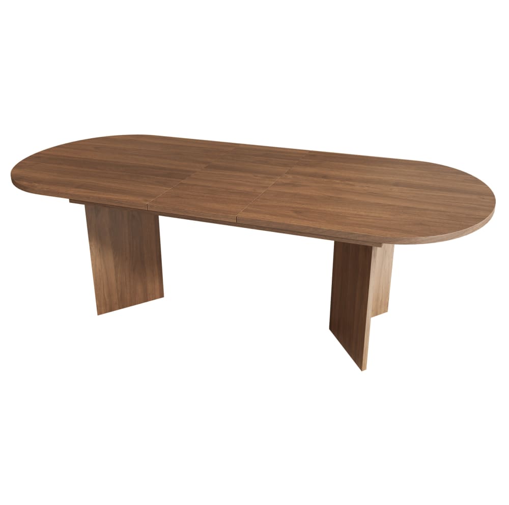 Ausziehbarer Esstisch 140/180x90 cm, 6-8 Personen, Walnuss -