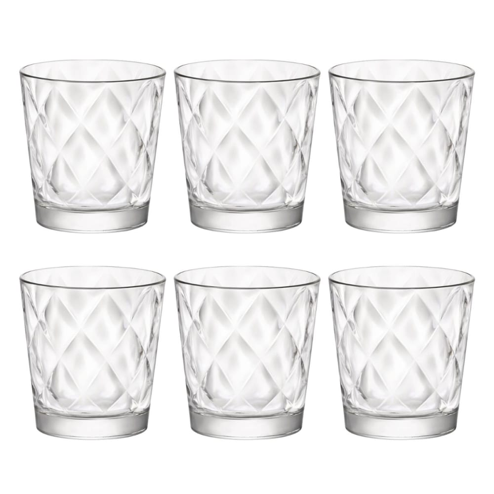 juego de 6 vasos vidrio 25 cl