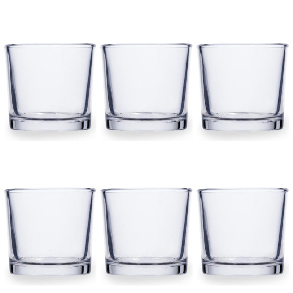 juego de 6 vasos chupito vidrio 5 cl