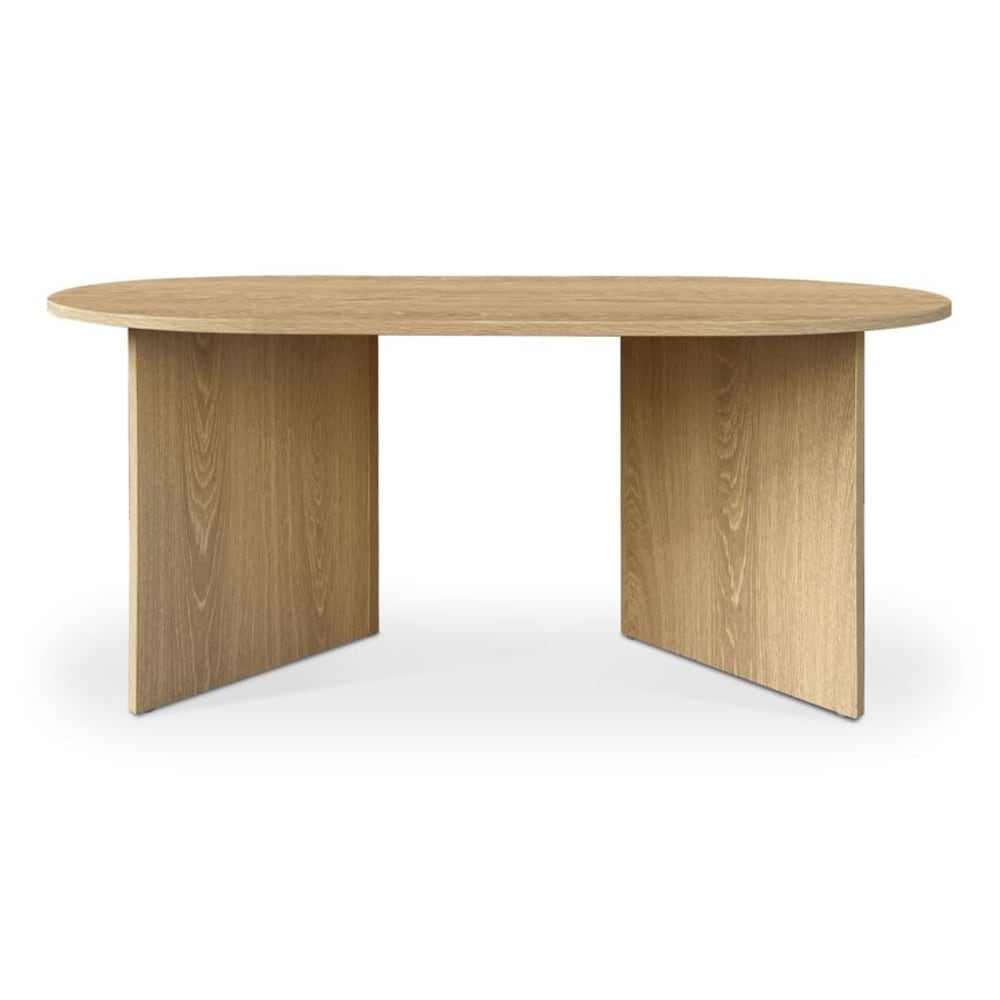 SICAAN Couchtisch Skandinavisch 100x45x60 cm Eicheoptik Braun Spanplatte