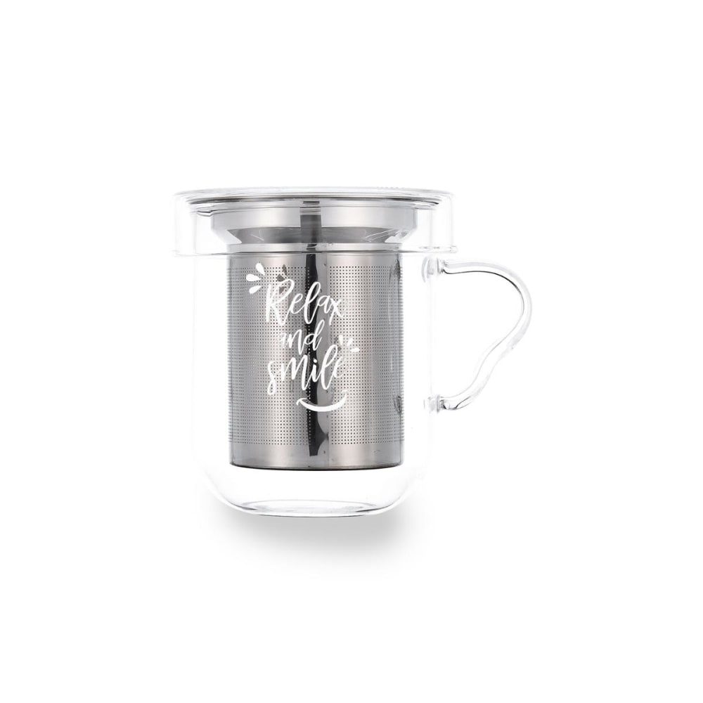 taza de infusiones decorada vidrio borosilicato 35 cl
