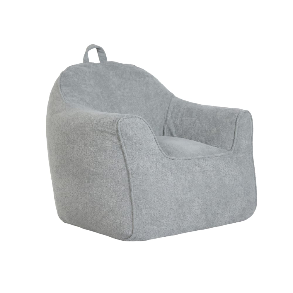 Pouf en polyester et mousse vert menthe 86x92x80 cm