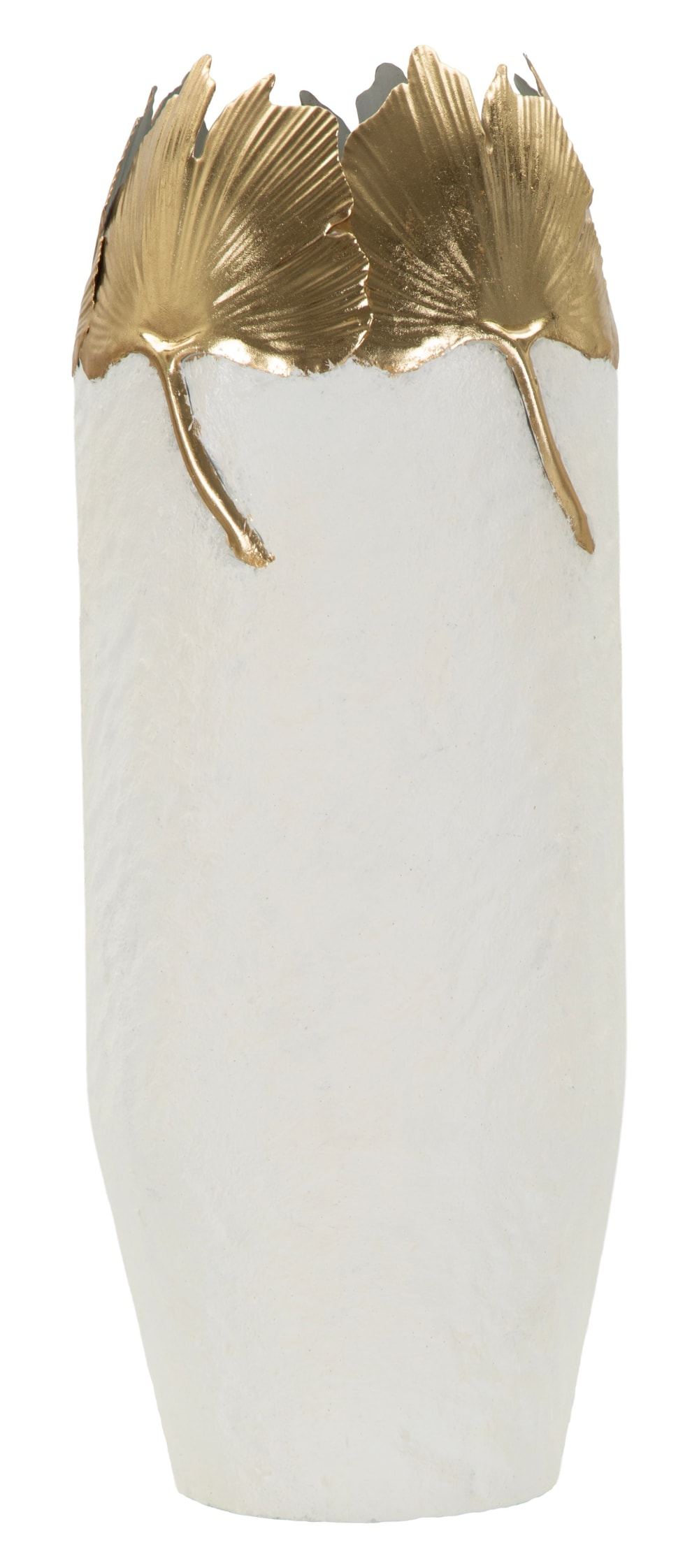 Moderne Vase mit Blattrand, ø 21 x 55 cm - Maisons Du Monde