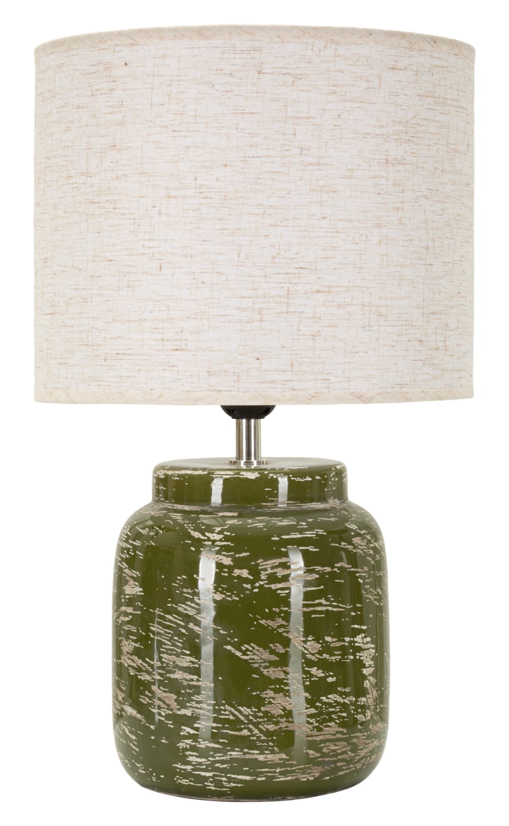 Lampe de table verte de style contemporain ø 27 x 47,5 cm