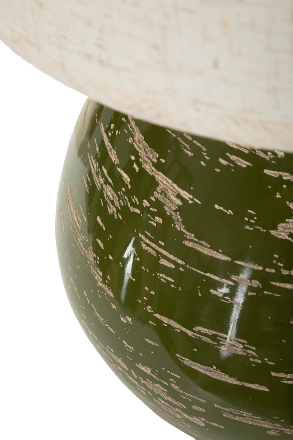 Lampe de table verte de style contemporain 30x49 cm — vue 4