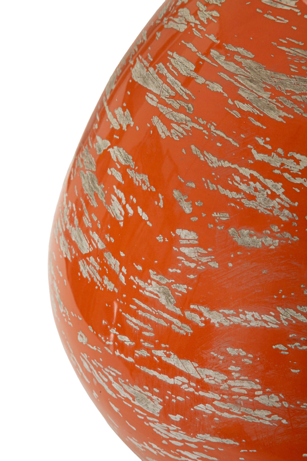 Lampe de table orange de style contemporain 30x49 cm — vue 4