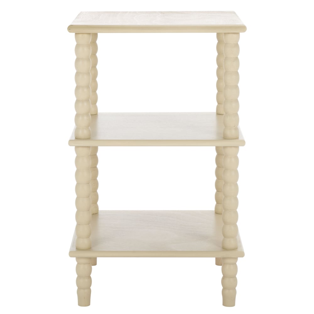 Table d'appoint en bois massif, sable Table d'appoint en bois massif, sable