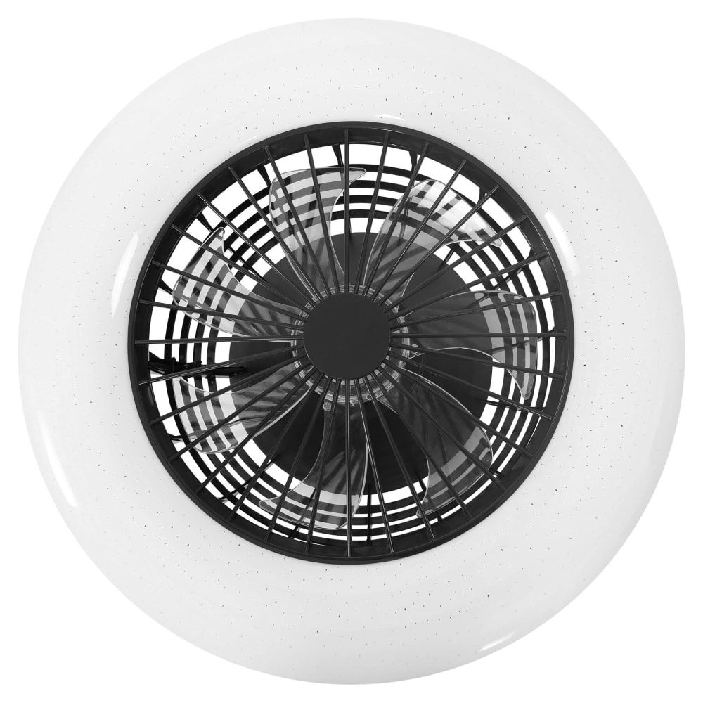 Plafonnier avec ventilateur, ø 50 cm, 3 000-6 500 k, 3 vitesses, noir — vue 4