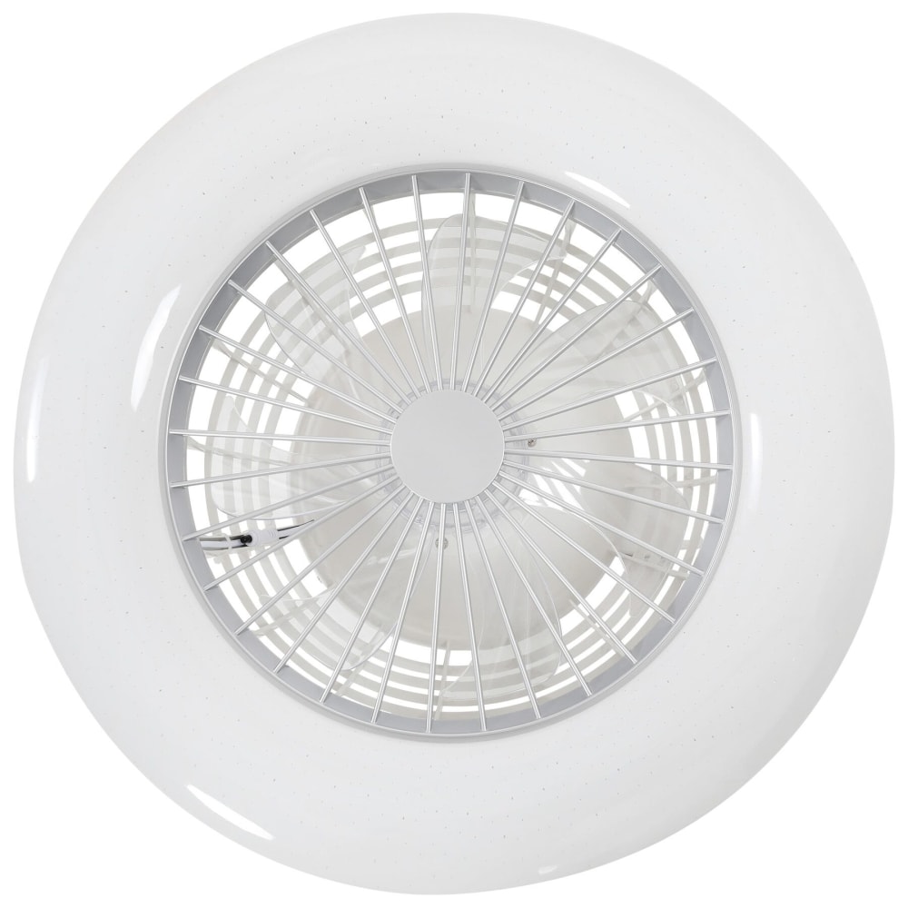 Plafonnier avec ventilateur, ø 50 cm, 3000-6500 k, 3 vitesses, blanc — vue 4