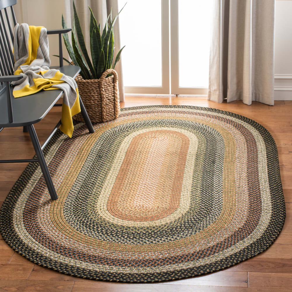 Tapis contemporain en polypropylène multicolore, 183 x 244 cm — vue 3