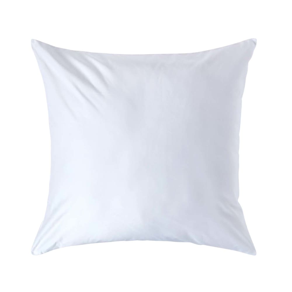 Homescapes Kopfkissenbezug Satin ägyptische Baumwolle Weiß 80x80 cm style modern Weiß Öko-Tex Zertifikat Baumwolle