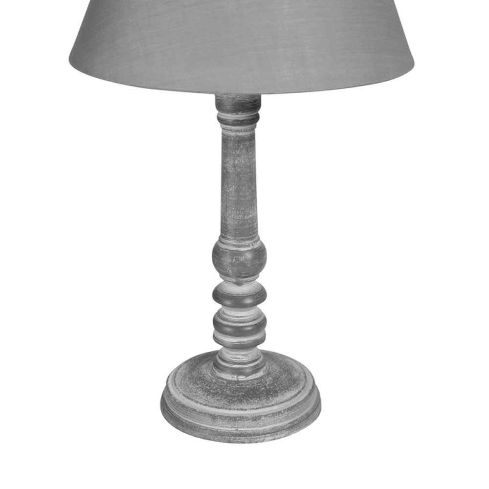 Lampe en bois charme gris — vue 3