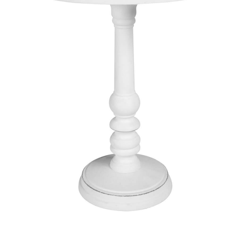 Lampe en bois charme blanc — vue 4