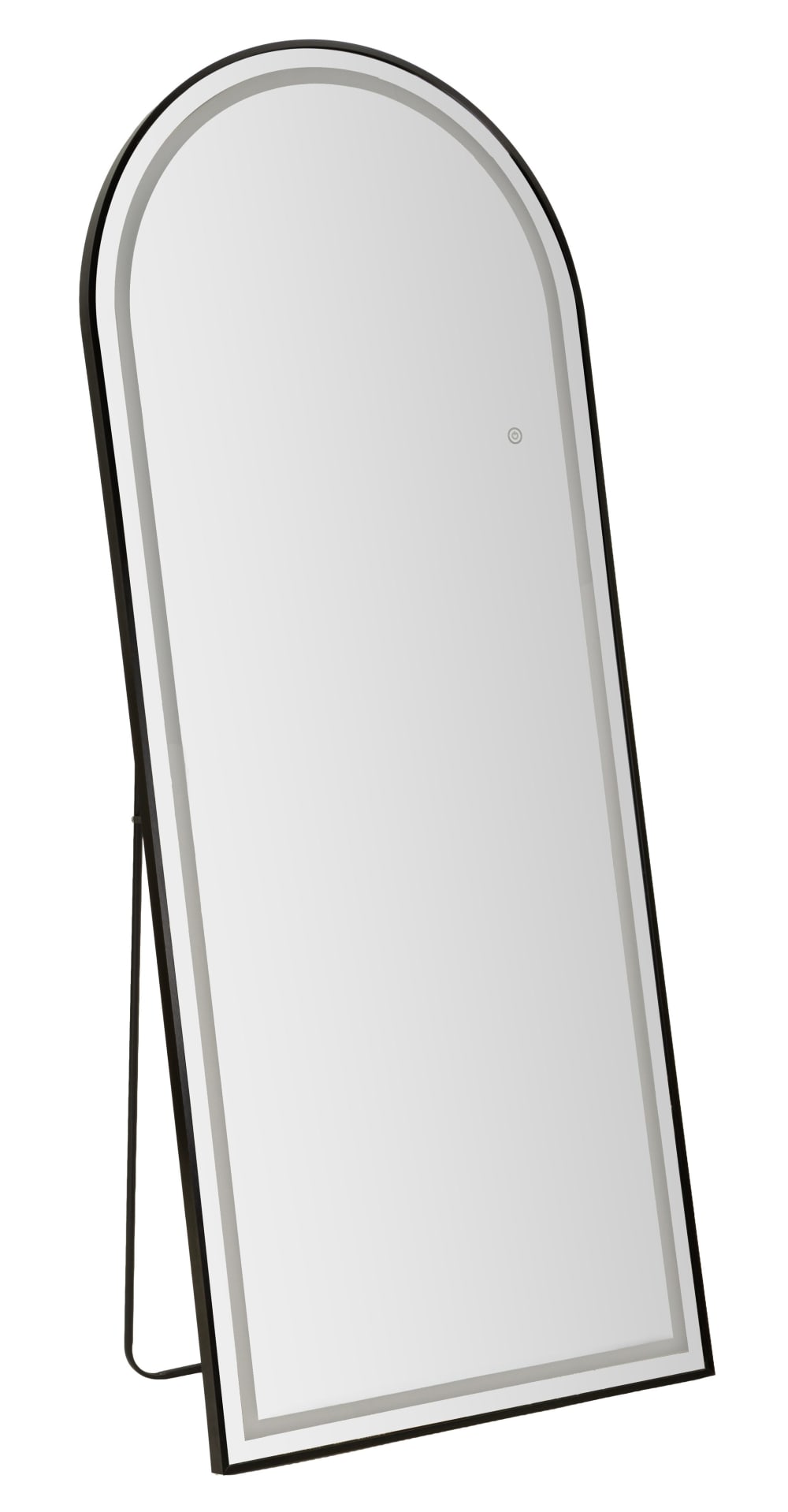 70 x 170 cm großer, gewölbter Stand-/Wandspiegel mit