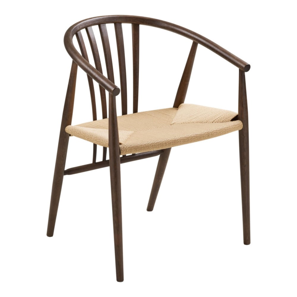 Chaise en rotin marron Chaise en rotin marron
