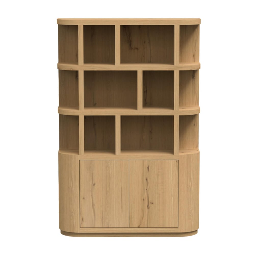 Bibliothèque 145 cm marron