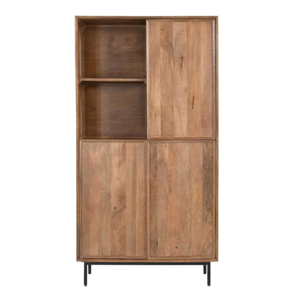 Moloo Sideboard 90 cm braun - Holz