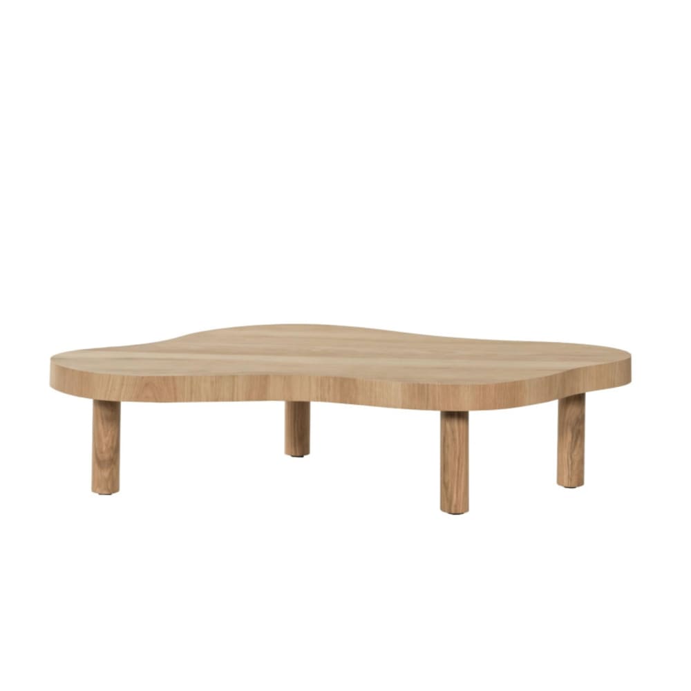 Moloo Couchtisch 135 cm beige style modern - Holz