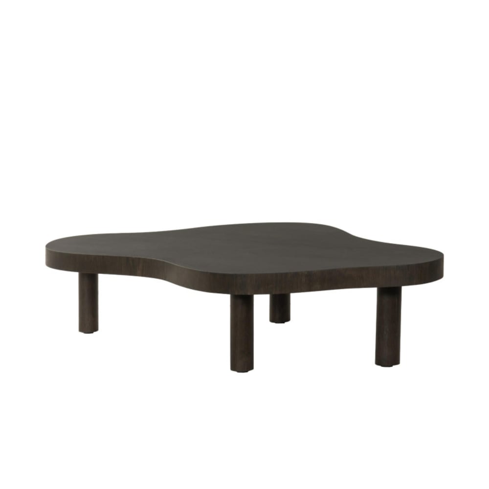 Moloo Couchtisch 135 cm dunkelbraun style modern - Holz