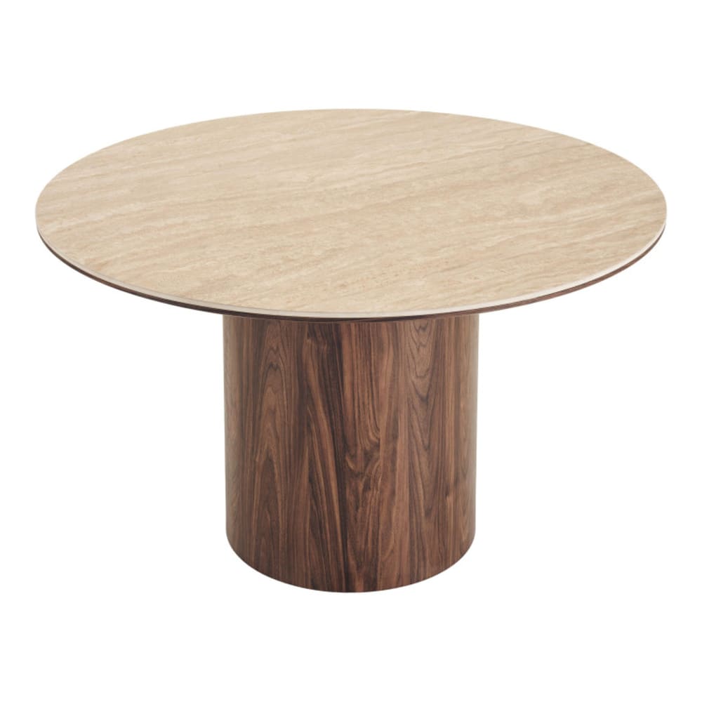 Table repas 120 cm marron