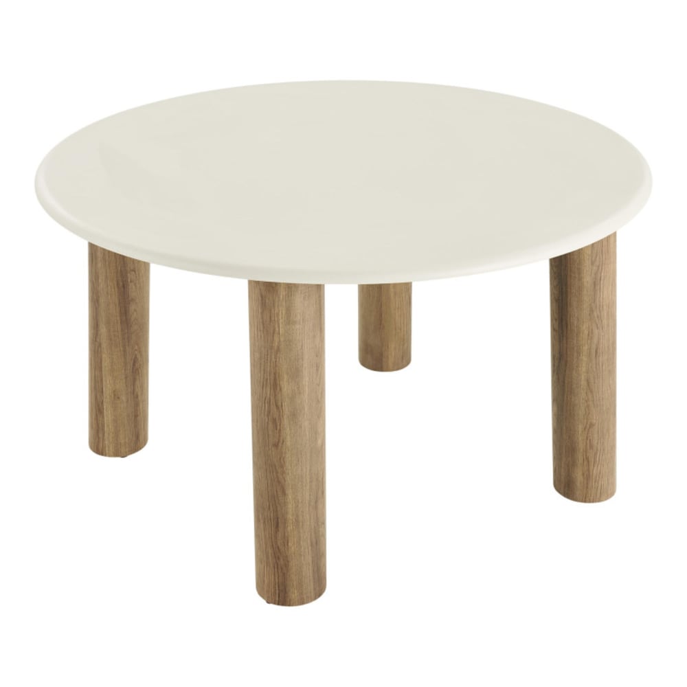 Table repas 120 cm marron