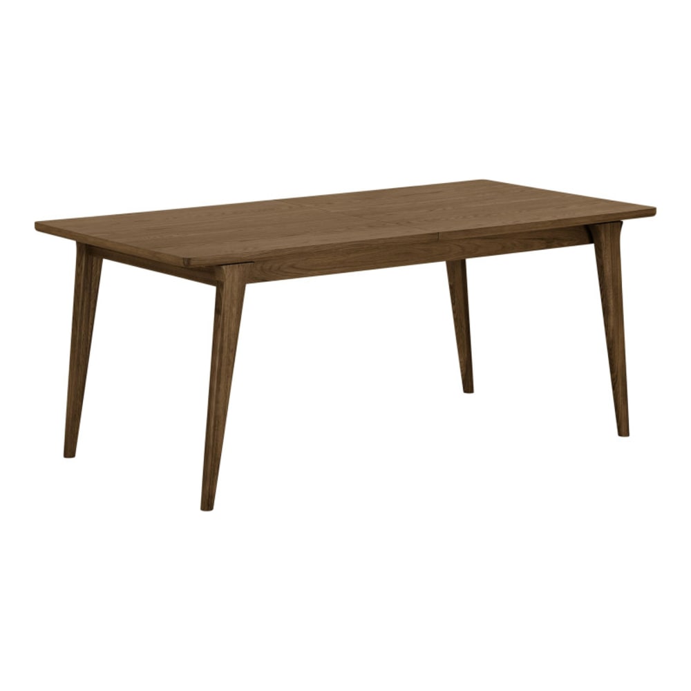 Table repas 240 à 340 cm marron foncé
