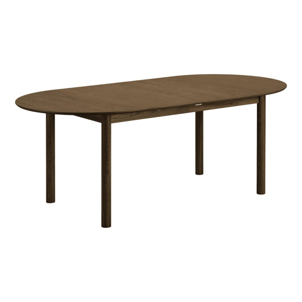 Table repas 200 à 300 cm marron foncé