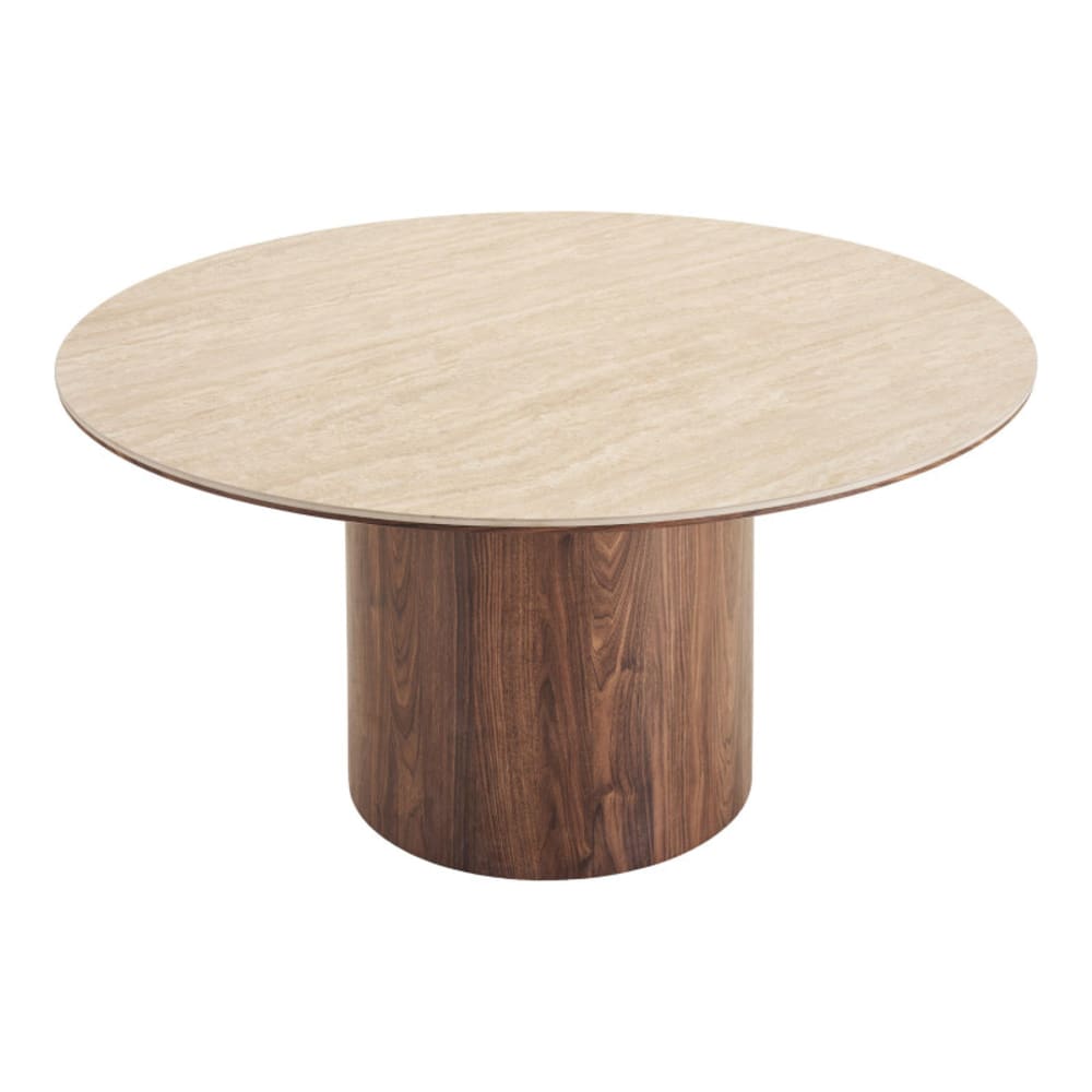 Table repas 140 cm marron