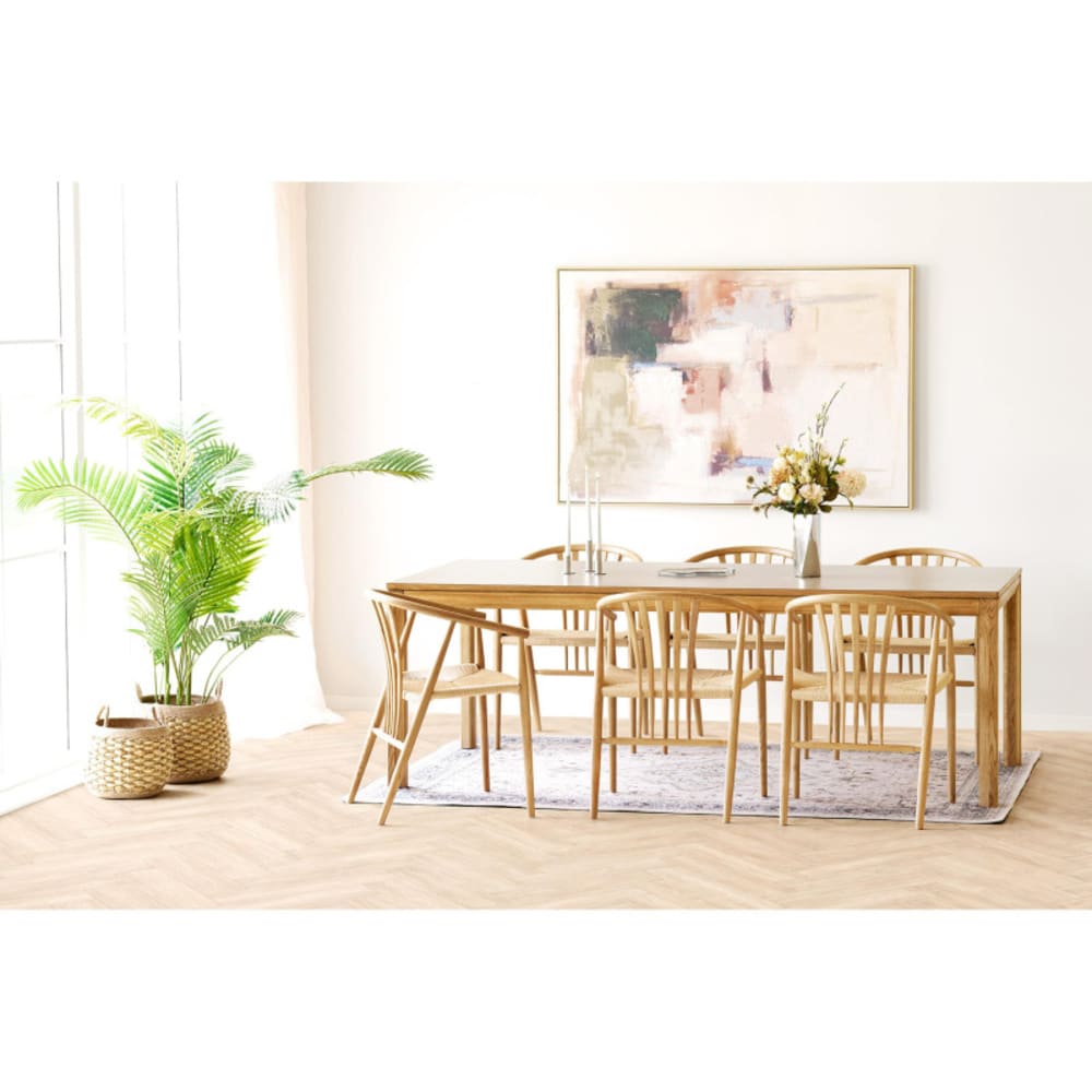 Esstisch 220 bis 320 cm braun - Maisons Du Monde