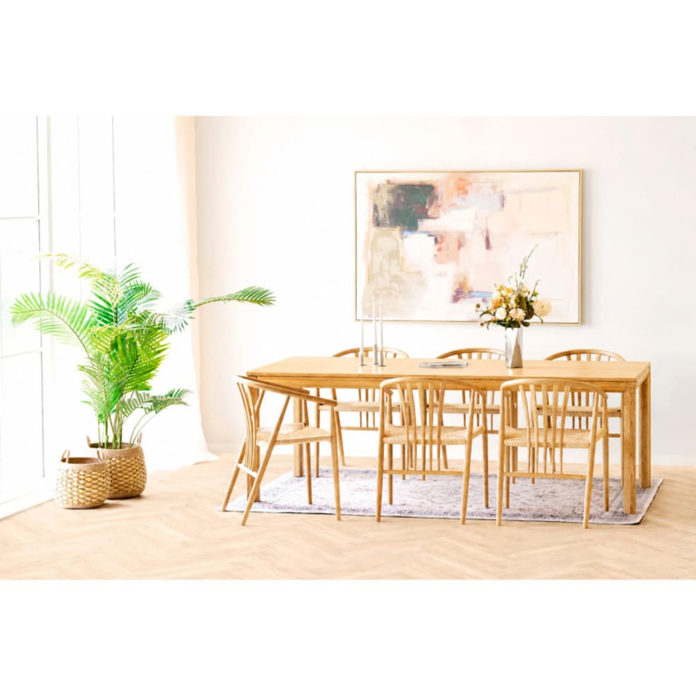 Esstisch 220 bis 320 cm Natur - Maisons Du Monde