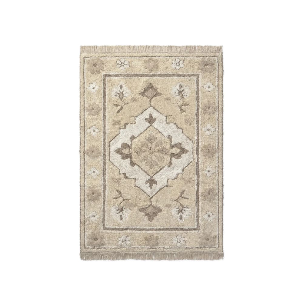 Lorena Canals Waschbarer Kinderteppich Perser natur 200x300cm BEIGE BAUMWOLLE Kinder