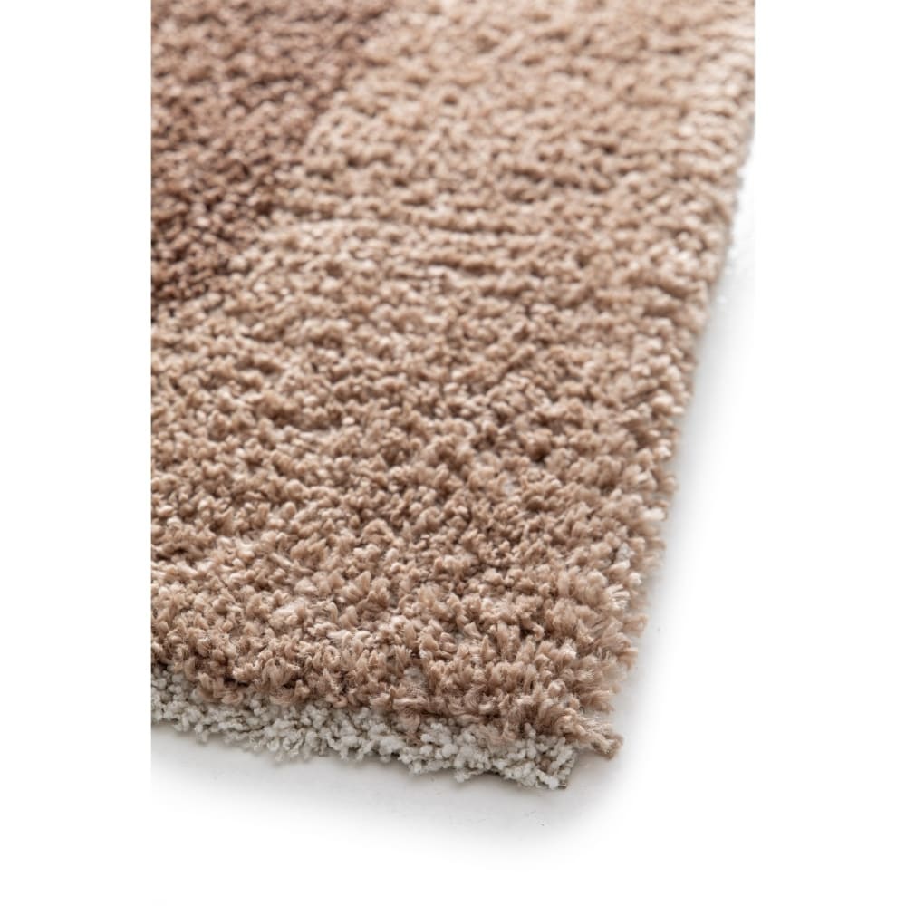 Tapis shaggy doux moderne prune brun 120x170 — vue 4