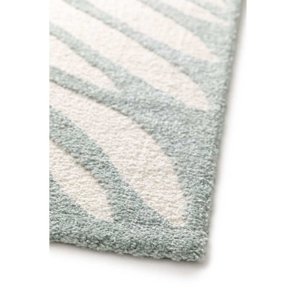 Tapis à relief doux moderne bleu 160x230 — vue 4