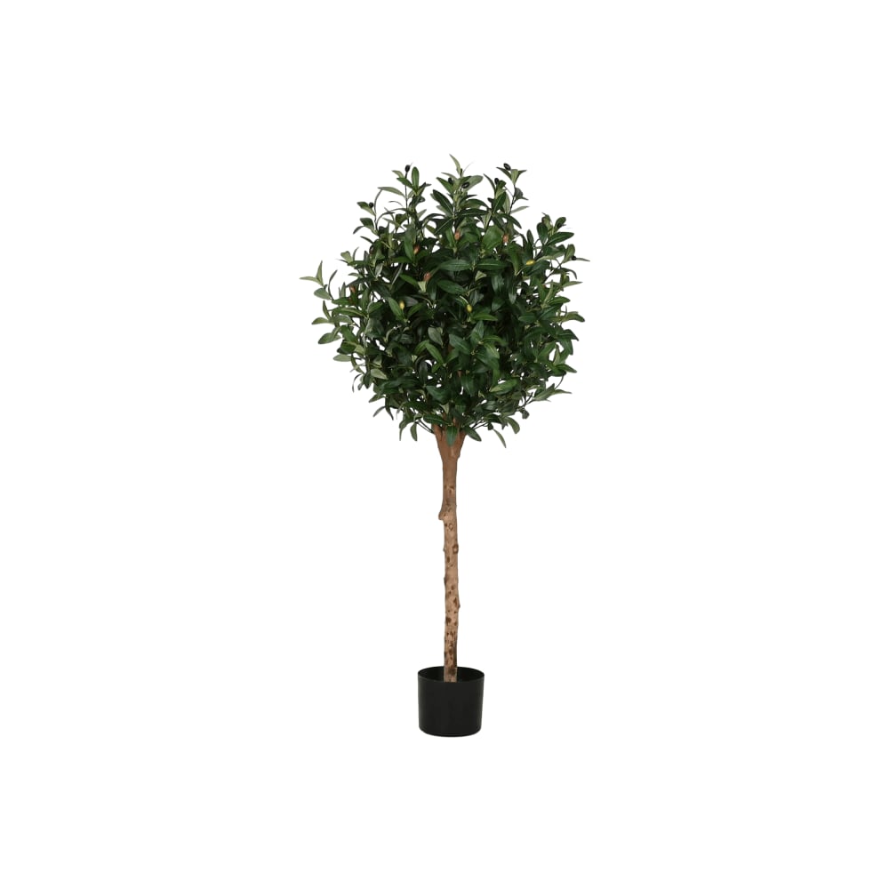 Olivier artificiel en polyester vert 60x60x120 cm