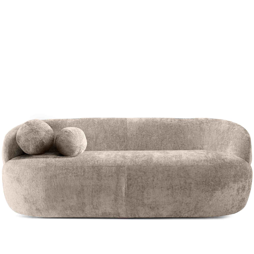 Abgerundetes Chenille Sofa - Maisons Du Monde