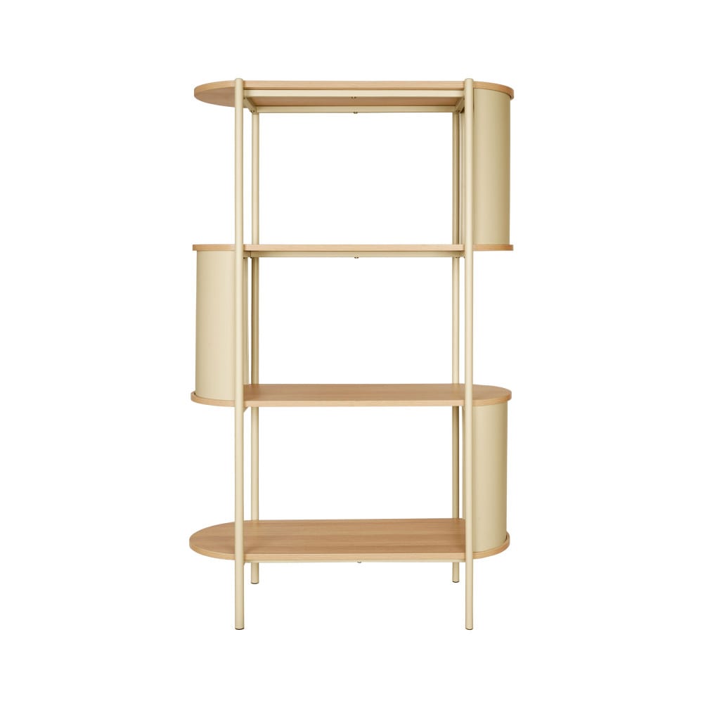 Etagère en bois et métal h133,5cm - beige Etagère en bois et métal h133,5cm - beige