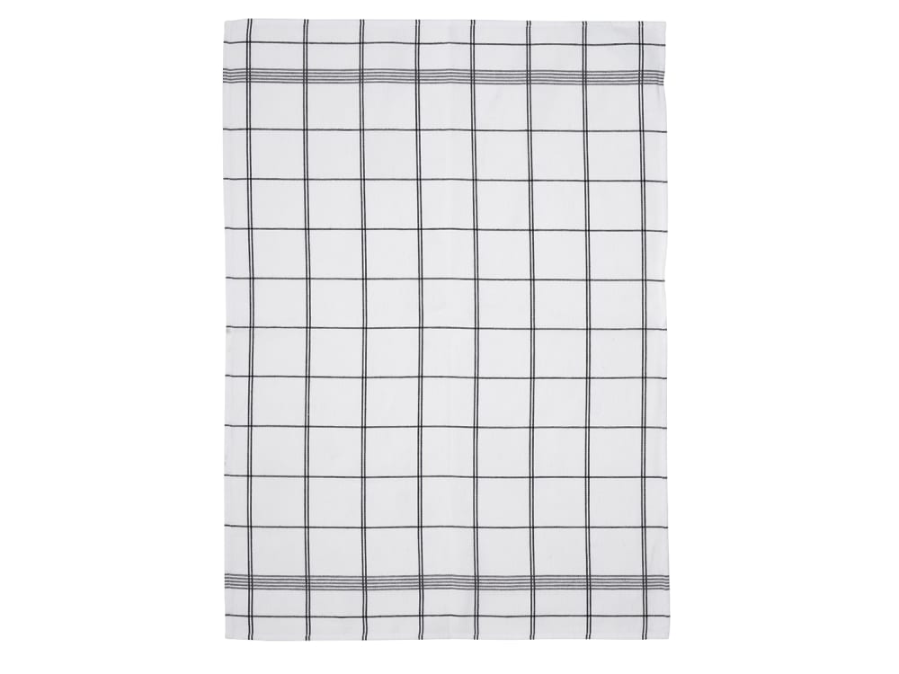 Torchon en coton blanc 50x70cm