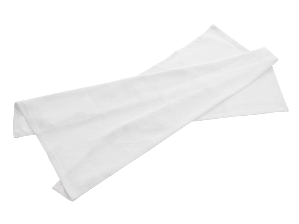 Torchon en coton blanc 50x70cm