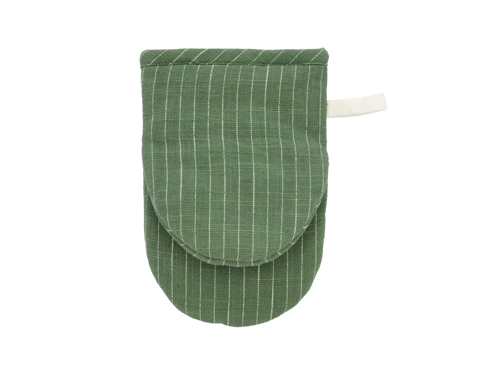 Gant de four mini en polyester vert