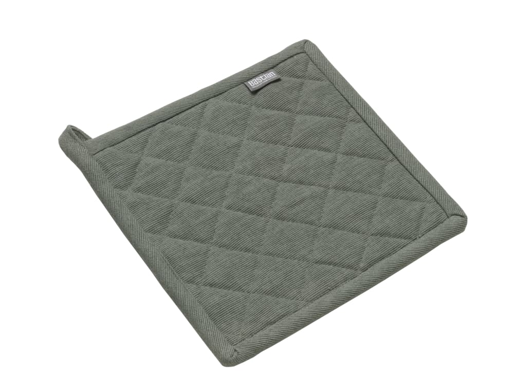 Manique en coton vert olive
