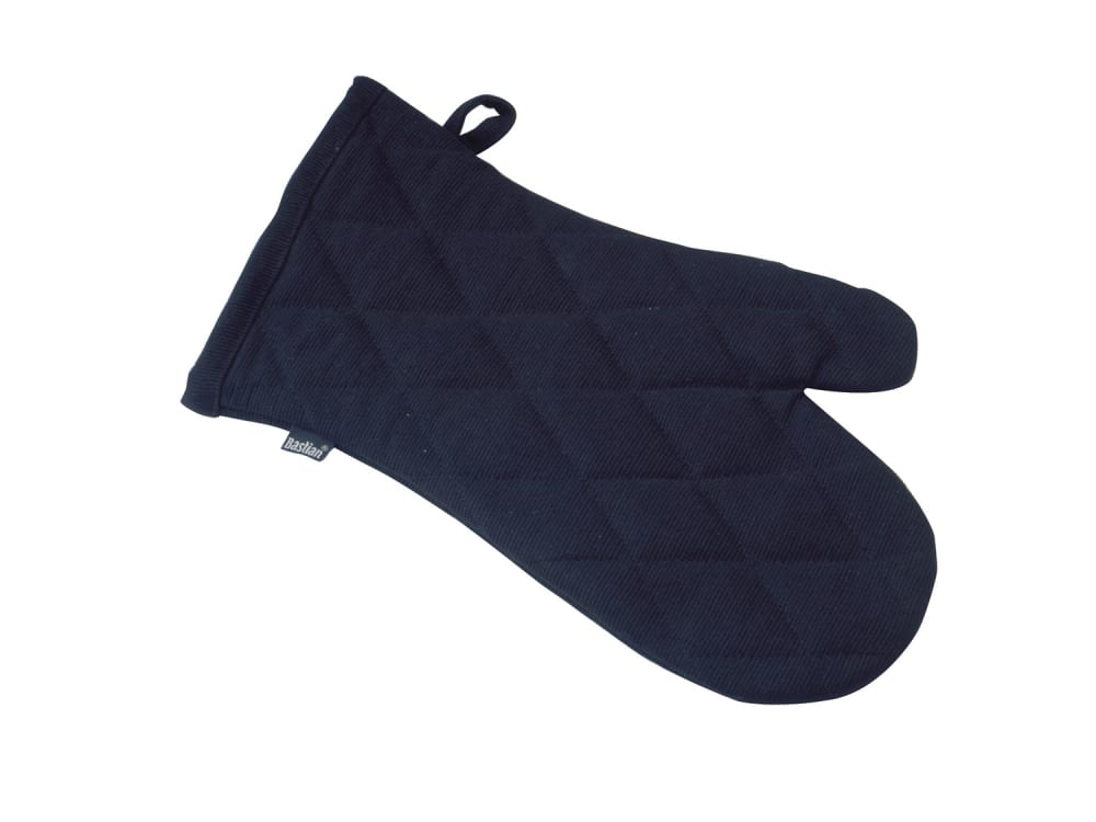 Gant de four en coton noir