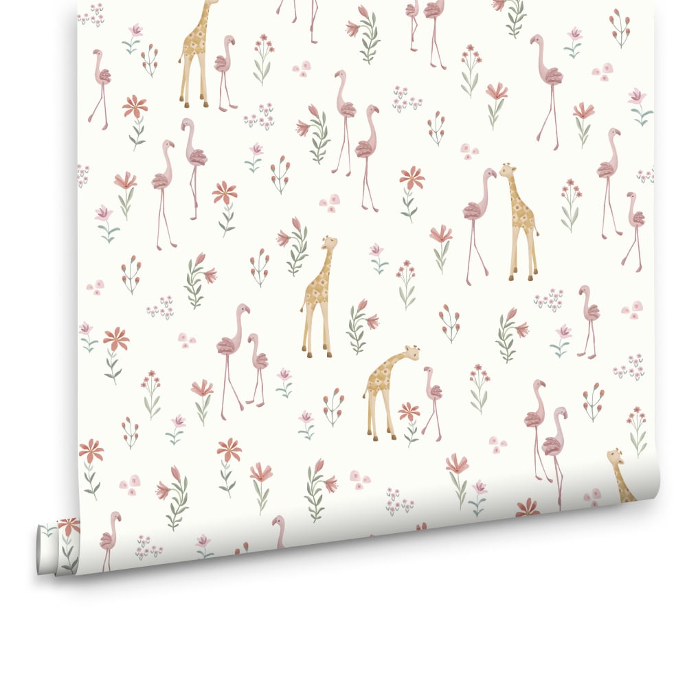 Papier peint bébé girafe 1000x52cm — vue 3