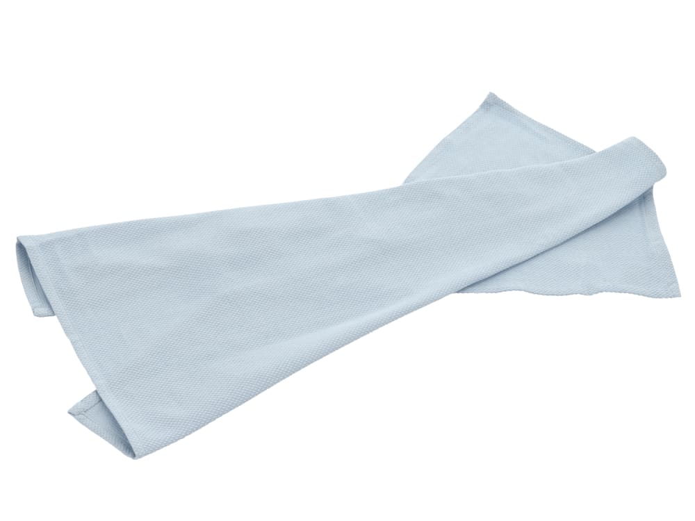 Torchon en coton bleu ciel 50x70cm Torchon en coton bleu ciel 50x70cm