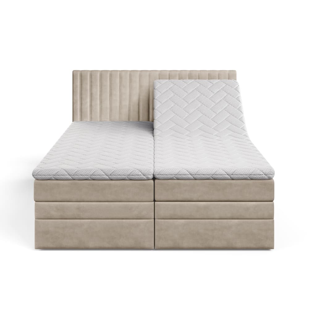 Ensemble relaxation électrique 140x200 en beige Ensemble relaxation électrique 140x200 en beige