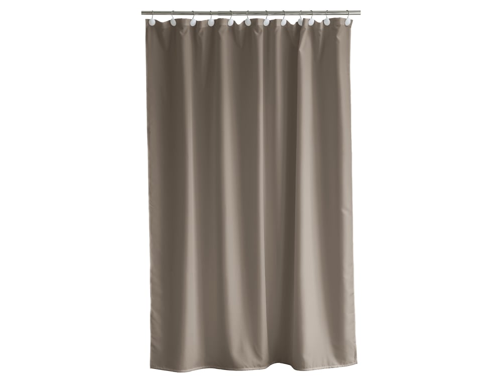 Rideau de douche taupe 180x200cm Rideau de douche taupe 180x200cm