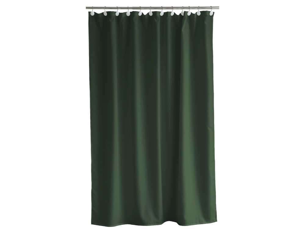 Rideau de douche vert sapin 180x200cm Rideau de douche vert sapin 180x200cm