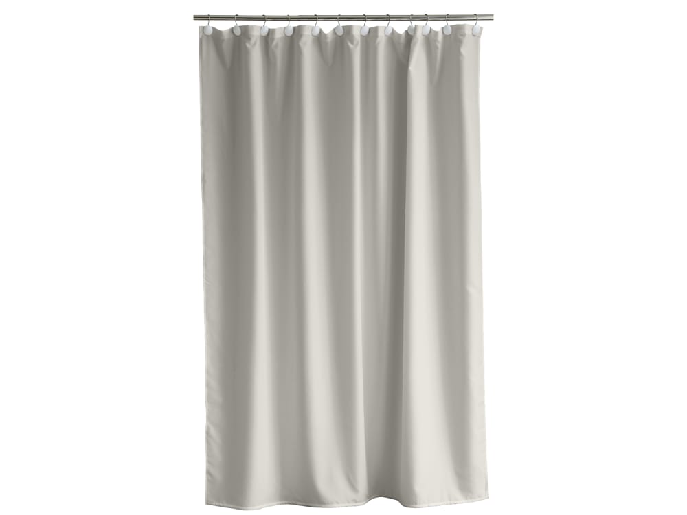 Rideau de douche beige 180x200cm